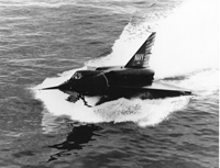 XF2Y Taking Off