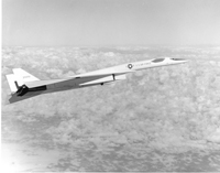 North American XB-70 in flight