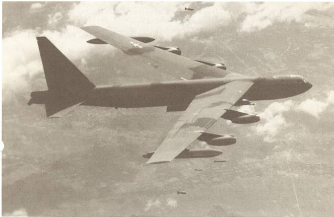 B52 over South East Asia